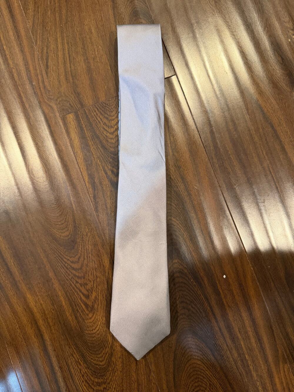 Michael Kors Silver Silk Tie